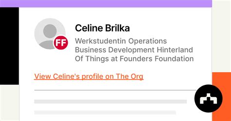 Celine Brilka – Werkstudentin Projektmanagement Hinterland of 